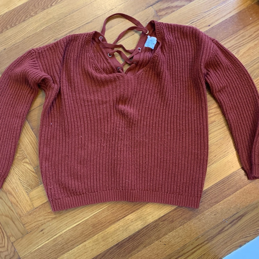 Burnt Orange Sweater